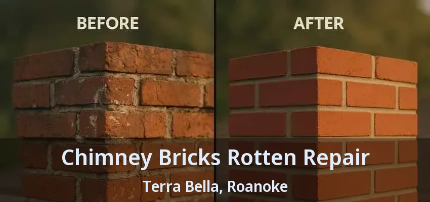 Chimney Bricks Rotten Repair Terra Bella, Roanoke - TX