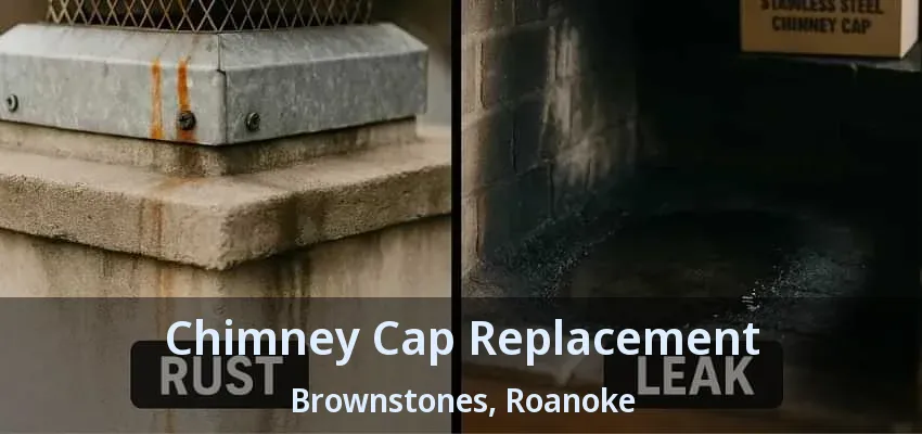 Chimney Cap Replacement Brownstones, Roanoke - TX