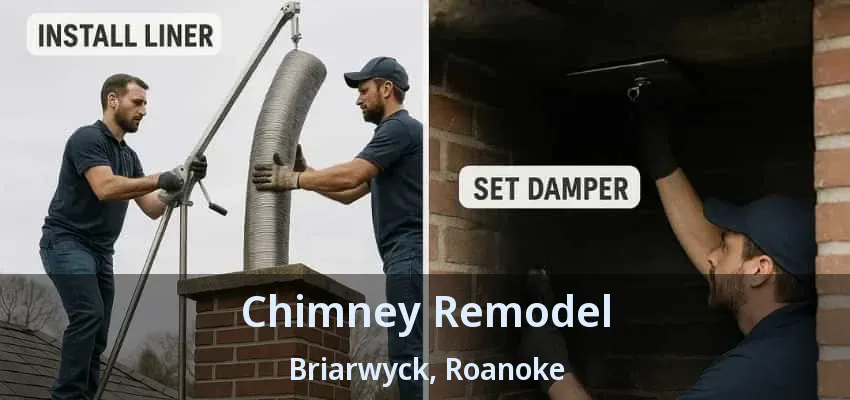 Chimney Remodel Briarwyck, Roanoke - TX