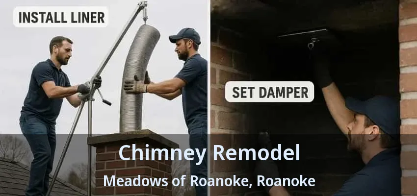 Chimney Remodel Meadows of Roanoke, Roanoke - TX