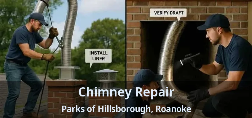Chimney Repair Parks of Hillsborough, Roanoke - TX