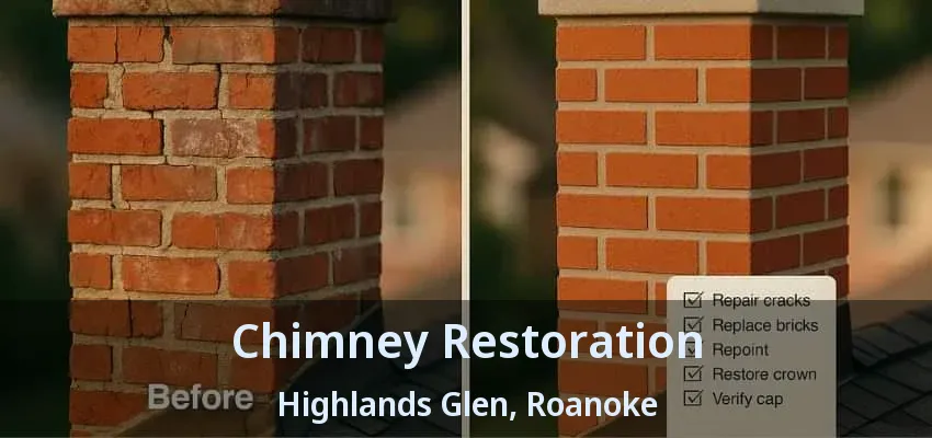 Chimney Restoration Highlands Glen, Roanoke - TX