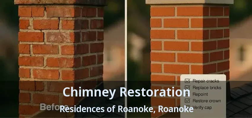 Chimney Restoration Residences of Roanoke, Roanoke - TX