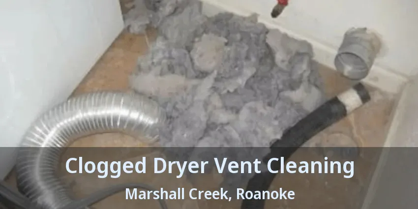 Clogged Dryer Vent Cleaning Marshall Creek, Roanoke - TX