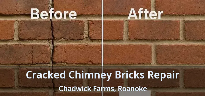 Cracked Chimney Bricks Repair Chadwick Farms, Roanoke - TX