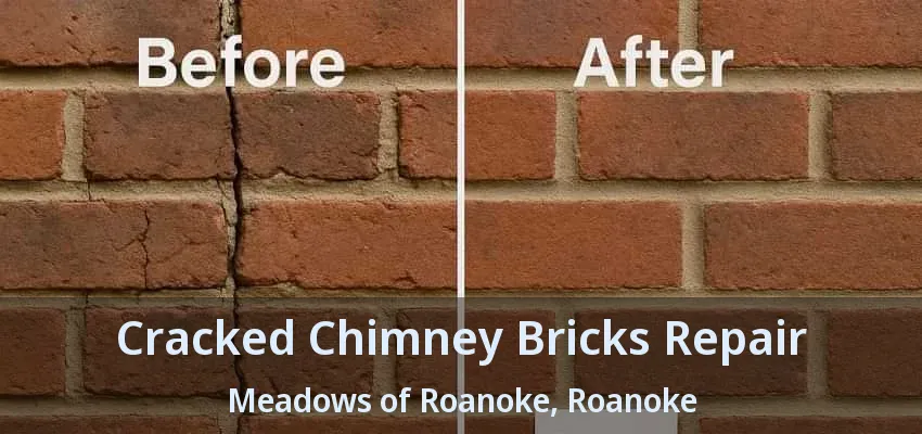 Cracked Chimney Bricks Repair Meadows of Roanoke, Roanoke - TX