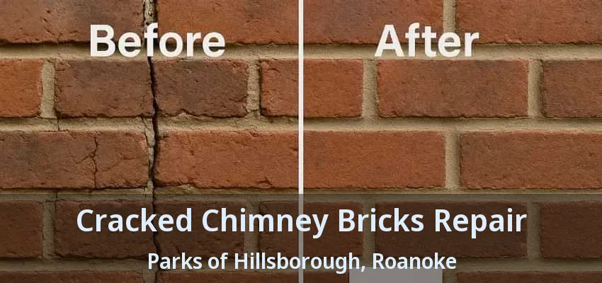 Cracked Chimney Bricks Repair Parks of Hillsborough, Roanoke - TX