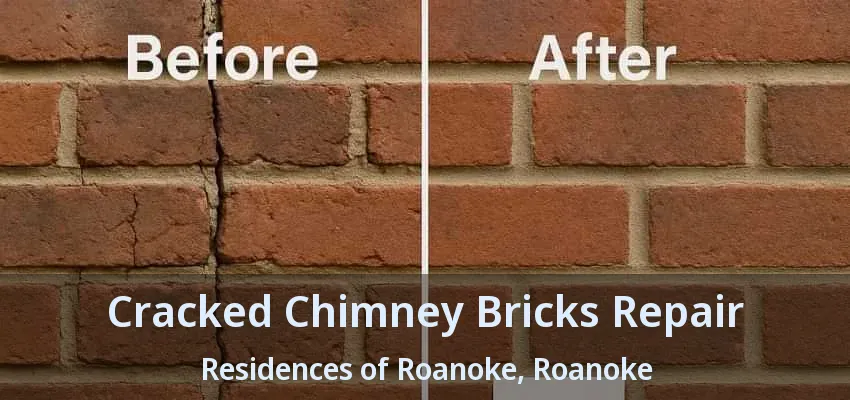 Cracked Chimney Bricks Repair Residences of Roanoke, Roanoke - TX