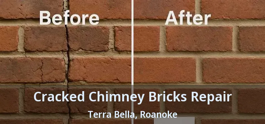 Cracked Chimney Bricks Repair Terra Bella, Roanoke - TX