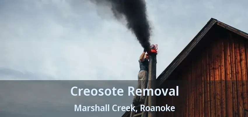 Creosote Removal Marshall Creek, Roanoke - TX