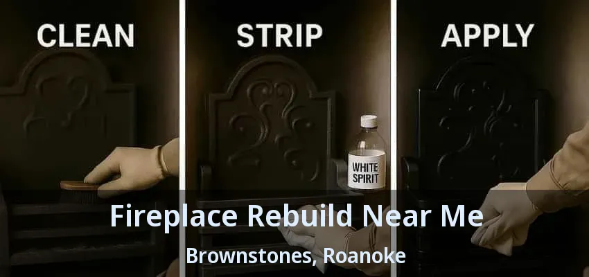 Fireplace Rebuild Near Me Brownstones, Roanoke - TX