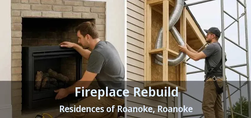 Fireplace Rebuild Residences of Roanoke, Roanoke - TX