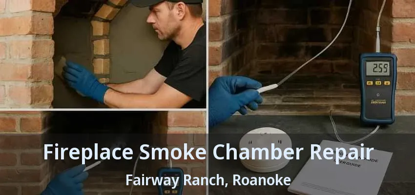 Fireplace Smoke Chamber Repair Fairway Ranch, Roanoke - TX