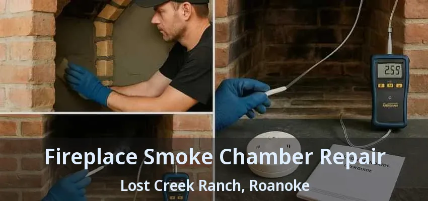 Fireplace Smoke Chamber Repair Lost Creek Ranch, Roanoke - TX