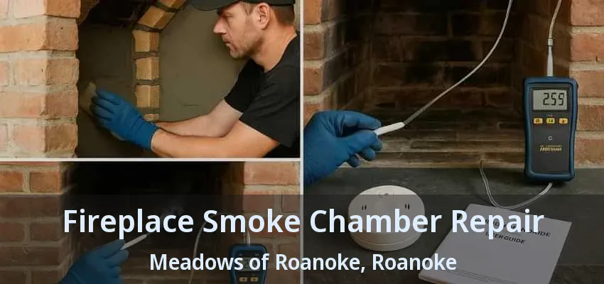 Fireplace Smoke Chamber Repair Meadows of Roanoke, Roanoke - TX