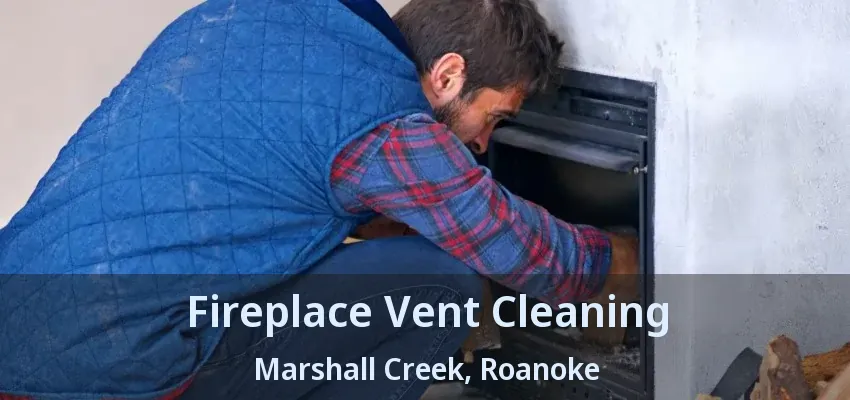 Fireplace Vent Cleaning Marshall Creek, Roanoke - TX