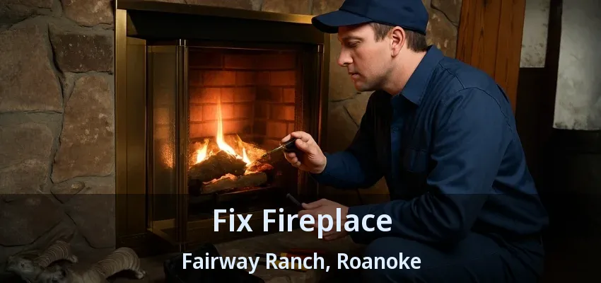 Fix Fireplace Fairway Ranch, Roanoke - TX