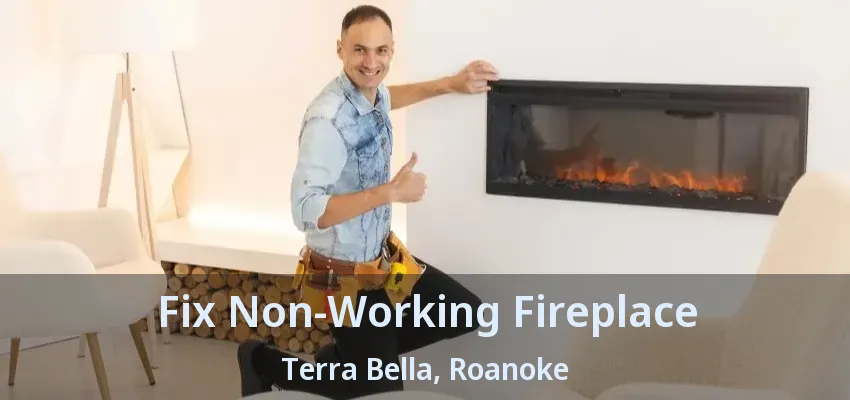 Fix Non-Working Fireplace Terra Bella, Roanoke - TX