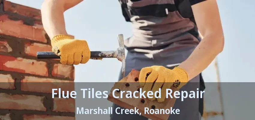 Flue Tiles Cracked Repair Marshall Creek, Roanoke - TX