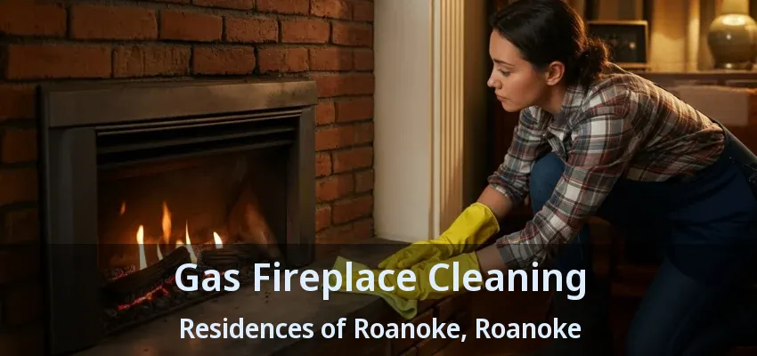 Gas Fireplace Cleaning Residences of Roanoke, Roanoke - TX