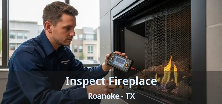 Inspect Fireplace Roanoke - TX