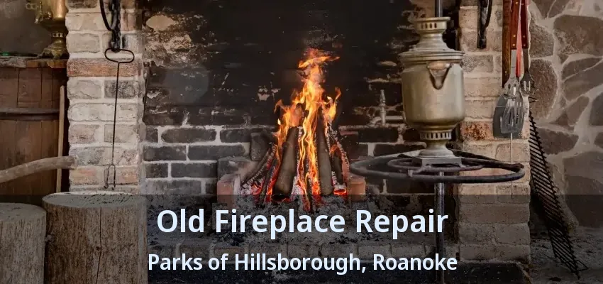 Old Fireplace Repair Parks of Hillsborough, Roanoke - TX