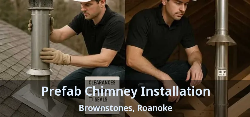 Prefab Chimney Installation Brownstones, Roanoke - TX