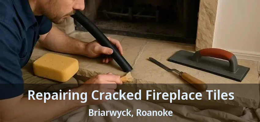 Repairing Cracked Fireplace Tiles Briarwyck, Roanoke - TX