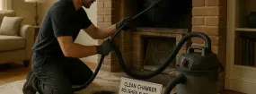Fireplace Smoke Chamber Repair Meadows of Roanoke, Roanoke